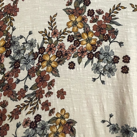 Maurices Floral Tank Top - Cream/ floral - Picture 3 of 4